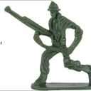 ArtCreativity Little Green Army Men Toy Soldiers, Bulk Pack of 144 Military Toys Figurines, Plastic Army Guys Playset, Action Figures in Assorted Poses, Fun Gift and Party Favors for Boys and Girls