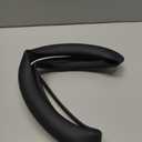 Nappa Leather Steering Wheel Cover Compatible with Tesla Model 3/Y 2016-2025 2026 Juniper/Highland, Non-Slip Breathable Model 3/Y Steering Wheel Protector, Black