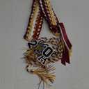 Graduation Lei Set Class of 2025 Grad Ribbon Leis with Honor Cord Double Braided Graduate Leis for Men Women