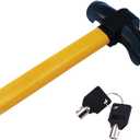 Car Steering Wheel Lock, lootaan Heavy Duty Anti-Theft Steering Wheel Lock, Auto Security Travel Locking Gear, Universal Car Security Lock for Truck Van SUVs