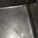 OHM Pets XL Cat Litter Box Stainless Steel - Non Stick Extra Large Stainless Steel, Rust-Proof Metal, Kitty Litter Box, Anti-Leak with High Sides, Non-Slip Rubber Feet, White