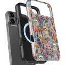 Goodon for iPhone 17 Pro Case, Cute Preppy Floral, MagSafe Compatible