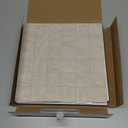 BeNice Kitchen Peel and Stick Tile Backsplash Bathroom Self Adhesive Stone Mosaic Thick Wall Stickers 12"x12"(Beige,10 Sheets)