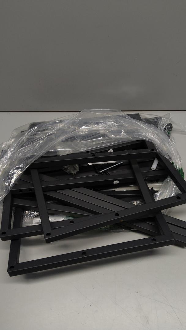 Metal Parts, Size Rectangles 12x8 Inch, Sticks 15 Inch