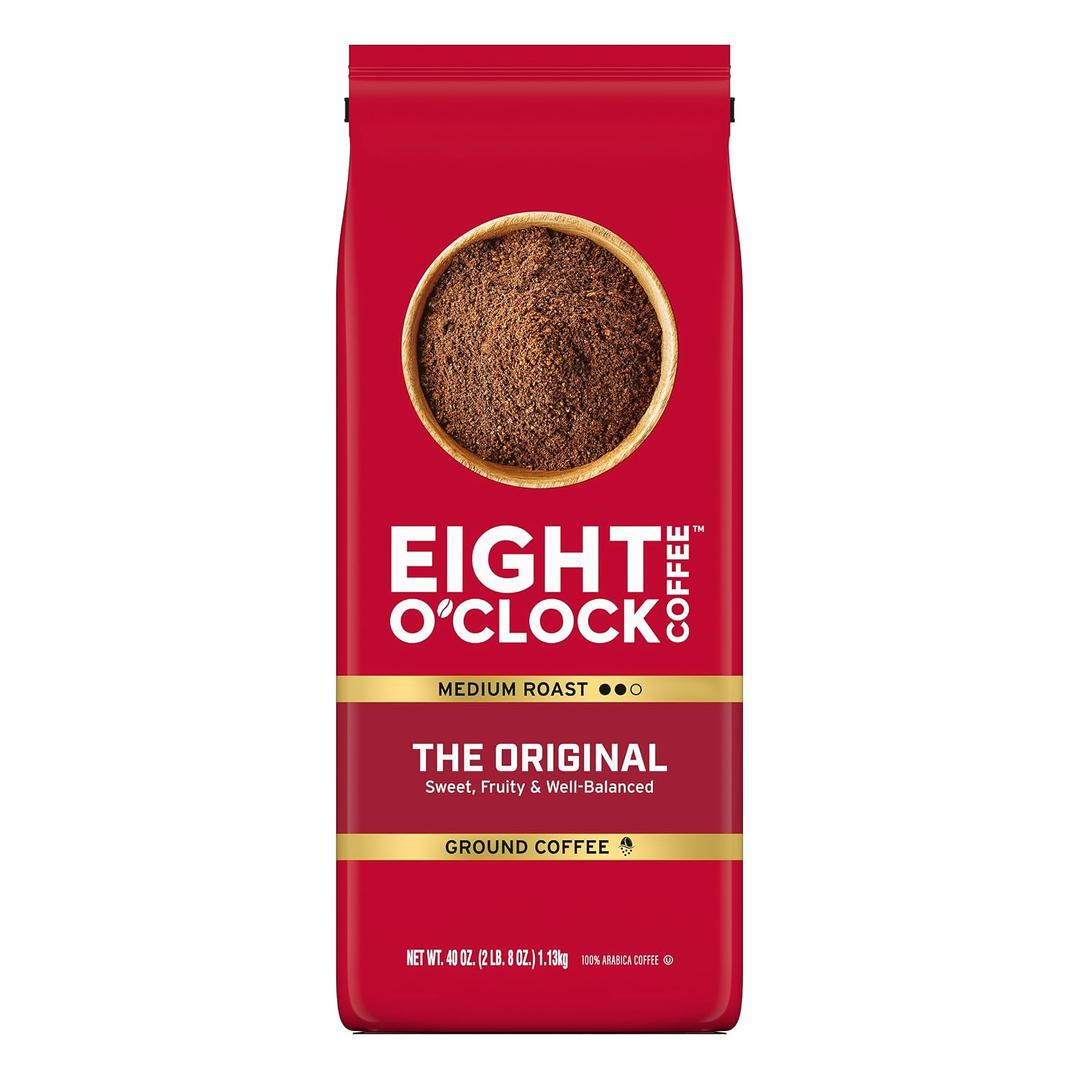 Eight O'Clock Coffee Whole Bean, The Original, 40 Ounce (EXP 05/17/26)