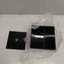 Disposable Face Towel Holder, Facial Towelettes Container Box, Acrylic Box for Facial Towels, Black