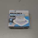 NSDXK Fruit and Vegetable Washing Machine, Fruit Vegetable Cleaner Device, Portable USB Wireless Veggie Wash with Purification Technology, for Washing Fruits, Vegetables, Rice, Meat (White)