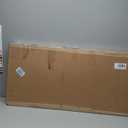 Deco 79 Metal Scroll Large Free Standing Adjustable Display Stand Easel with Chain Support, 22" x 21" x 46", Gold