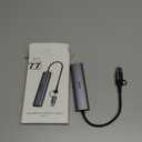 Acer USB to Ethernet Adapter, USBC Hub Ethernet 1Gbps with 3*USB 3.0, Aluminum Heat Dissipation, Driver Free, USB to Network Adapter for Windows 10, 8.1, Mac OS, Laptop, MacBook Pro, iPad, XPS, etc