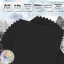 Mat Board Center, 10 Pack 11x14 Black Uncut Mat Boards/Backing Matt Boards for Crafts, Frames, Photos and More