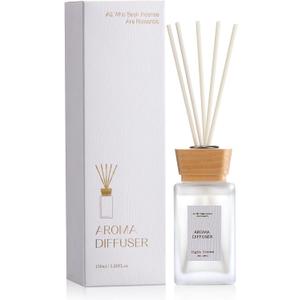 Reed Diffuser Set, 5.2 oz Citrus Scent Reed Diffuser with Sticks, Reed Diffusers for Home Bedroom Apartment Bathroom Decor, Scented Diffuser Gift for Home Fragrance.