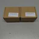 2 x All-in-One International Plug Adapter Universal Travel Adapter with Surge Protector and PD 35W Dual USB 3 Type C Ports Outlet Extender for USA AU EU UK (White)