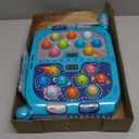 Whack Game Mole for Toddlers, Toys for 3-12 Year Old Boys and Girls, Pounding Game for Kids,Gifts for 3 4 5 6 7+ Year Old Boys, Interactive Educational Toy with Sound and Light,PK Mode with 2 Hammers (Blue)