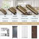 Kitchen Cabinet Magnets Closure CBRIVE 6 Pack Cabinet Magnetic Catch Cupboard Door Magnets Heavy Duty 15 lbs Metal RV Drawer Latch Closet Closing Stainless Steel Shutter Hardware Closer-Bronze