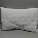 Cooling Pillows Queen Size Set of 2, Shredded Memory Foam Pillows, Adjustable Firm Bed Pillows Cool Cold Pillow for Hot Side Back Stomach Sleepers with Removable Washable Cover, 20" x 30", White