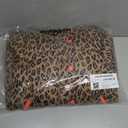 Amazon Essentials Girls and Toddlers' Long Heavyweight Hooded Puffer Jacket (Medium, Camel Cheetah Print)