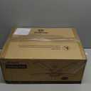 2 Pack Farmhouse 42 Inch Ceiling Fans with Lights, Industrial Caged Ceiling Fans for Bedroom Living Room, Double-Sided 5 Blades Rustic Ceiling Fan-Black Gold