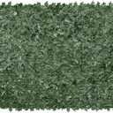 VEVOR Artificial Ivy Privacy Fence Screen, 59 x 158 in Faux Ivy Vine Leaf Hedges Fence, Greenery Privacy Fence with Mesh Cloth Backing, Green Wall Decoration for Outdoor Garden, Yard, Balcony