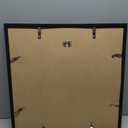 eletecpro 16x16 Picture Frame Set of 6, Display 4x4 with Mat, Black