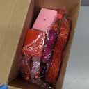 7 Pcs Large Valentine's Day Standing Heart Table Sign Glitter Heart Wooden Sign Decorations Tall Foam Tabletop Centerpiece for Table Home Shelf Valentines Day Decor(Vivid Style)