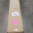 Mellow Naturalista Classic 12 Inch Solid Wood Platform Bed with Wooden Slats, Queen, White