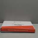 KAIU Vinyl Record Storage Holder - Solid Wood with Crystal Clear Acrylic Holder - Premium Design, Perfect 12" LPs or 7" Singles Display Unit - Stores and Supports up to 50 Albums (Vintage Brown)