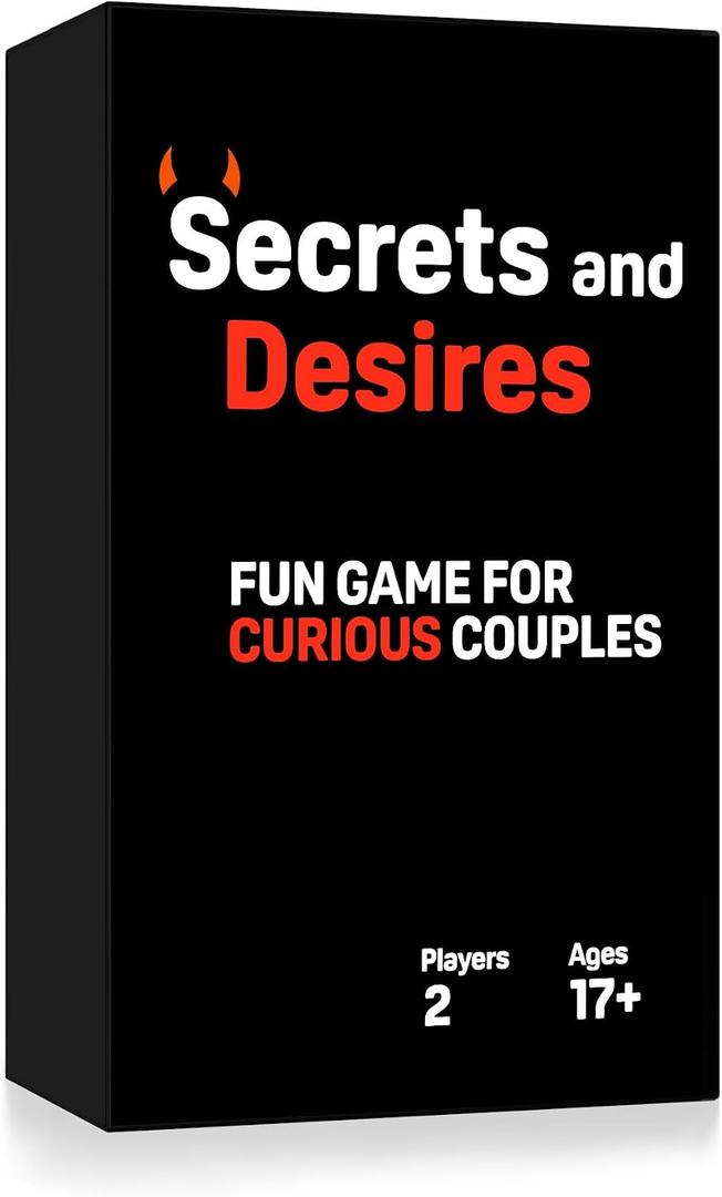 Fun and Sexy Card Game for Couples - Gaming Cards for Two Adults, Sex Accessories Adult Card Game, Bedroom Couples Game