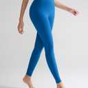 RUNNING GIRL High Waisted Leggings for Women, Seamless Full Length Buttery Soft Yoga Pants for Women, No Front Seam (M)