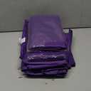 Exquisite Party Solids 6-Pack Premium Plastic Tablecloth 54in. x 108in. Rectangle Plastic Table Cover - Purple