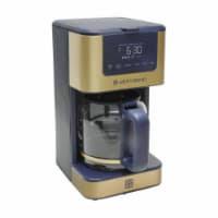 West Bend - 12-Cup White-Gold Hot & Iced Coffee Maker