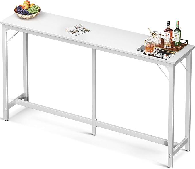 ODK 71 Inch Bar Table, Bar Height Pub Table, Counter Height Bar Table, Rectangular High Top Kitchen & Dining Counter Tables with Sturdy Legs & Easy-to-Clean Top