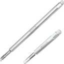 DPTOOL 12mm Back Tap Spark Plug Thread Repair Tool M12x1.25 Thread Chase Tap Kit 2Pack Length 5.27 and 10.3"