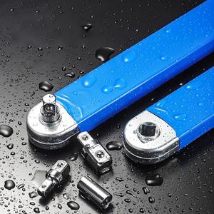 EYCOMTOM Offset Extension Wrench Multifunctional Impact Ready With 1/2", 1/4" And 3/8" Drive Adapters Torque Wrench Ratchet Tight Reach Extension Set