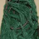 Hananona 2 Pcs 6 Ft Artificial Norfolk Pine Garlands, Real Touch Winter Pine Garland, Green Artificial Greenery Garland for Table, Mantle, Wall, Indoor, Outdoor Christmas Decorations (2, 6 FT)