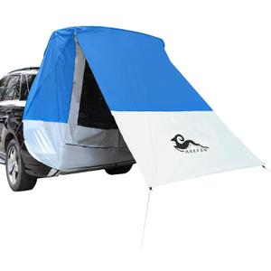 SUV Tent Car Awning, UPF 50++ with Portable Waterproof Storage Bag, Tear-Resistant, Large Space, Good Vision, Smooth Ventilation, Suitable for Outdoor Beach Camping Auto Canopy Shade (Blue) SUV Tent Car Awning, UPF 50++ with Portable Waterproof Storage Bag, Tear-Resistant, Large Space, Good Vision, Smooth Ventilation, Suitable for Outdoor Beach Camping Auto Canopy Shade (Blue)