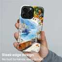 Case for iPhone 15 Pro, Magnetic Hybrid Shockproof Protective Phone Case with MagSafe Compatible Design, Lemon Coast