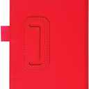Tablet Cover for Amazon Kindle Fire 7 5th Generation SV98LN(2015 Release),Ultra Slim Folio Stand Lightweight Leather Case for Amazon Kindle Fire HD 7 2015 HD7 Gen 5th 7" (Li-Red)