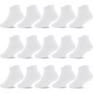 GRPSKCOS Non Slip Toddler Socks 15 Pairs Toddler Grip Anti Skid Low Cut Socks for 1-7 Years Boys Girls