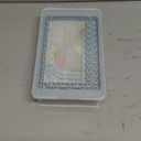 WIBIMEN Mini Ice Cube Trays, Small Tiny Round Pebble Crushed Nugget Ice Trays for Freezer with Lid - Chilling Drinks Coffee Juice(2 Pack/0.55In - Blue)