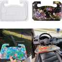 Steering Wheel Tray Resin Molds, DIY Resin Epoxy Casting Craft Car Table Mount Steering Wheel Tray Desk for Laptop & Food