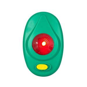 Electric Fence Alert Live Fence Indicator Electronic Fence Fault Finder for Farm Waterproof Fence Voltage Alert Clips to Wire or Tape Fences Green-1pcs