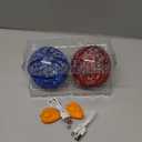 2 Packs Flying Orb Ball Toy 2025, Boomerang Hover Ball Cosmic Globe, Galaxy Flying Spinner for 6 7 8 9 10 11 12+ Year Old Kids Boys Girls Adult(Red&Blue)