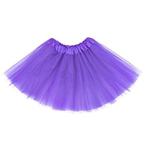 Century Star Dark Purple Tutu for Toddler Girls Tulle Ballet Skirts Princess Tutus for Baby Kids Infant 3 Layers Birthday Festival 3-8 Years