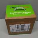 Bird Feeder with Camera Solar Powered, AI Identify & Auto Capture with 32GB Card, 2K HD Live Video Smart Bird Feeder Camera Instant Notifications in Backyard, Gift for Bird Lovers (Green)