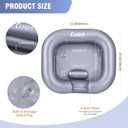 Inflatable Shampoo Basin - Portable Shampoo Bowl, Hair Washing Basin for Bedridden, Disabled,Injured, Hair Wash Tub for Dreadlocks and at Home Sink Washing 15In Inner
