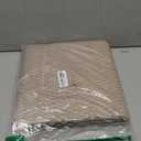 TYUU Bathroom Rugs Non Slip Washable, Super Absorbent Thin Bath Mat Quick Dry Low Pile Bathroom Rug, Beige 24"x36"