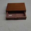 Wooden Storage Box Apothecary Drawers Vintage Wooden Drawers Wood Desktop Organizer Countertop Storage Box Library Card Catalog Cabinet Apothecary CabinetBROWN (BROWN01)