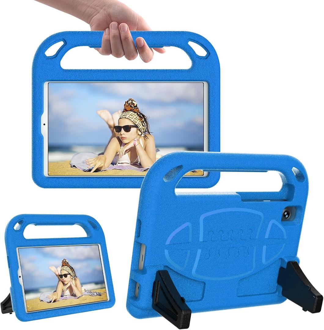 Case for Galaxy Tab A 8.0 2019 Release Model SM-T290/SM-T295,Samsung Galaxy Tab A9/A7 Lite Case for Kids 8.7 Inch (Model: SM-X110/X115/X117/T220/T225/T227), Blue