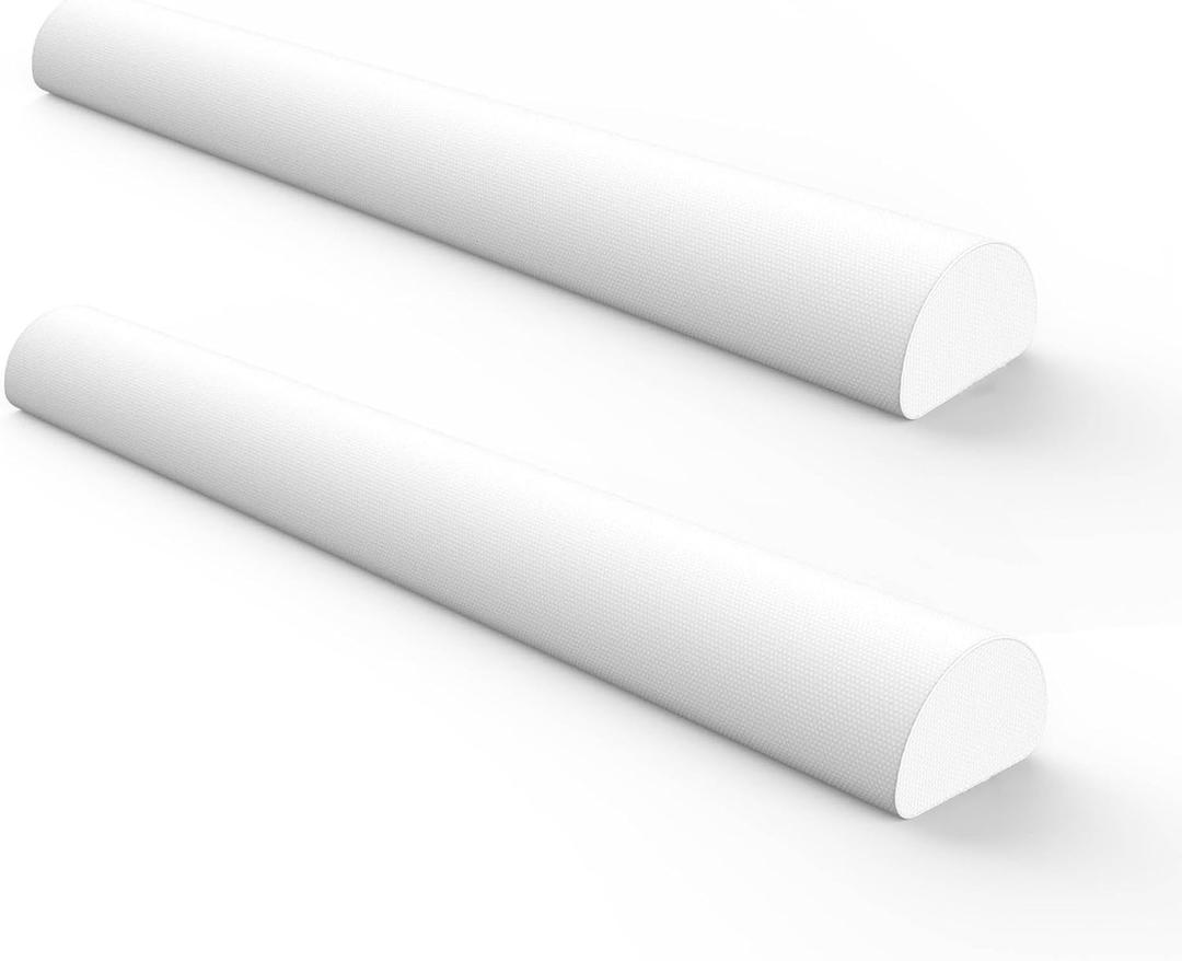 2 Pack Bed Bumpers, Foam Bed Bumpers, Bed Rail Bumpers with Washable Cover, Bed Guard Rails