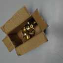 2 Pack Garden Hose Shut Off Valve - Extended Handle - 3/4" Heavy Duty Solid Brass Hose Connector Water Shut Off Valve Hose Shutoff Valve with 4 Pcs Hose Washers